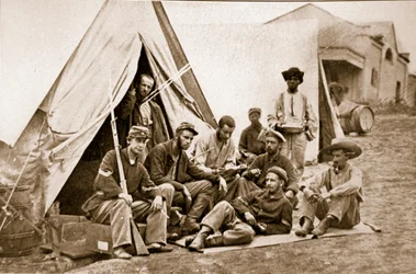 Summer Camp Scene, 1861-65